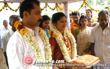 Kannan Maya Wedding Album Photos